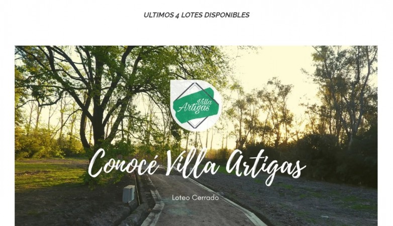 Loteo Cerrado "Villa Artigas"