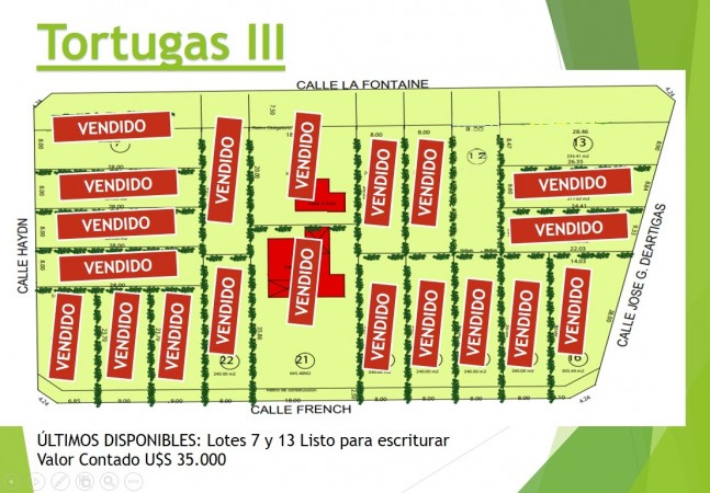 Loteo Abierto "Tortugas III" 