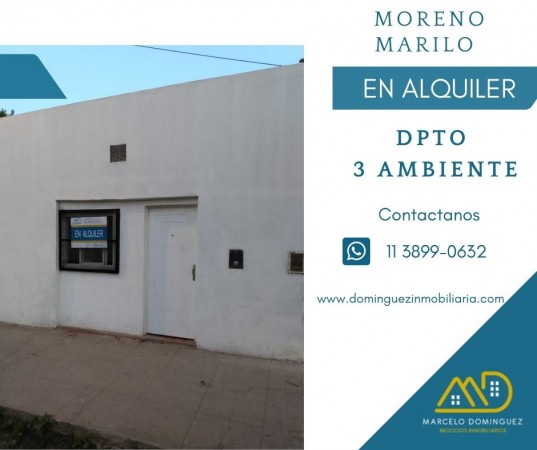 Departamento 3 AMB en Alquiler 