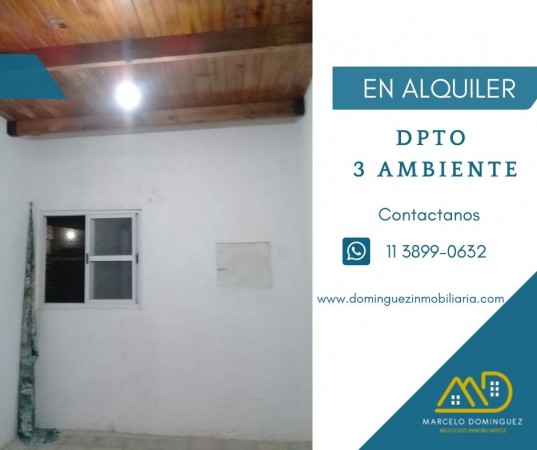 Departamento 3 AMB en Alquiler 