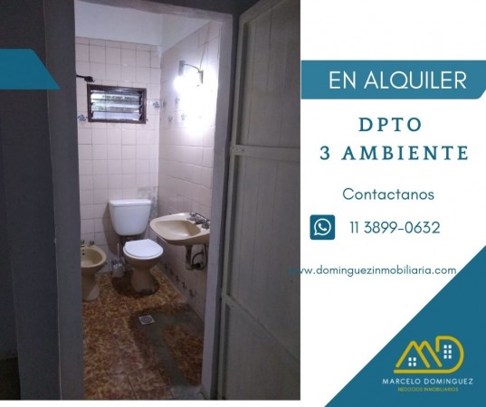 Departamento 3 AMB en Alquiler 