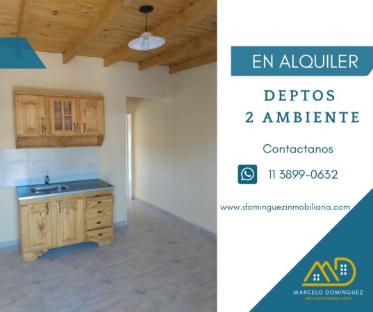 Departamento en Alquiler 2 ambientes