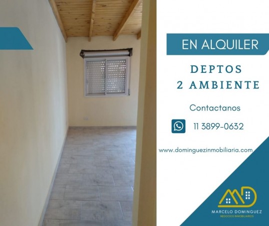 Departamento en Alquiler 2 ambientes