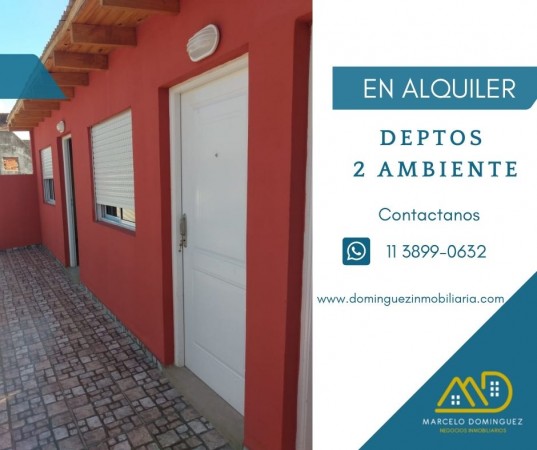 Departamento en Alquiler 2 ambientes