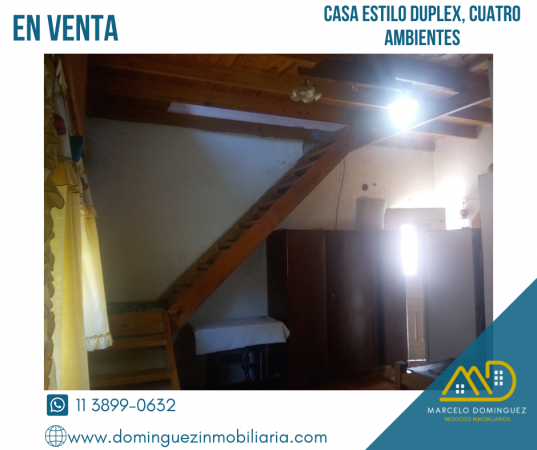 Casa estilo duplex en venta trujui 