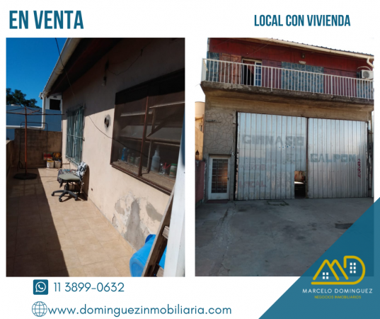 LOCAL COMERCIAL CON VIVIENDA