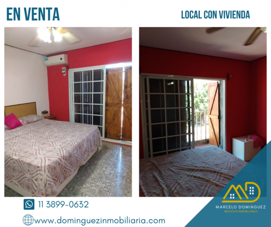 LOCAL COMERCIAL CON VIVIENDA