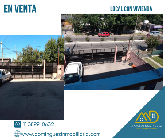 LOCAL COMERCIAL CON VIVIENDA