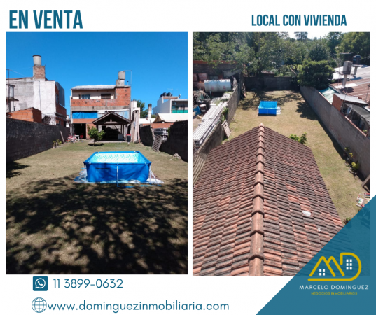 LOCAL COMERCIAL CON VIVIENDA