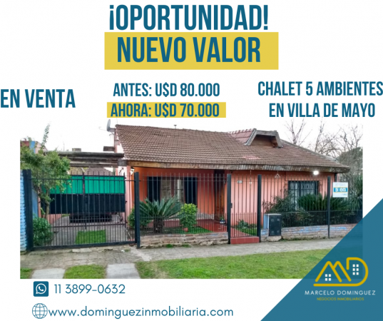 CHALET EN VENTA 