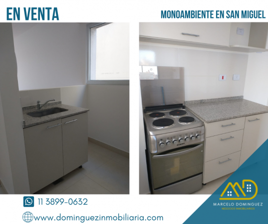 MONOAMBIENTE A ESTRENAR EN VENTA