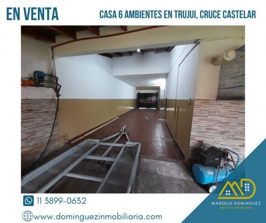 CASA 6 AMBIENTES ZONA TRUJUI EN VENTA