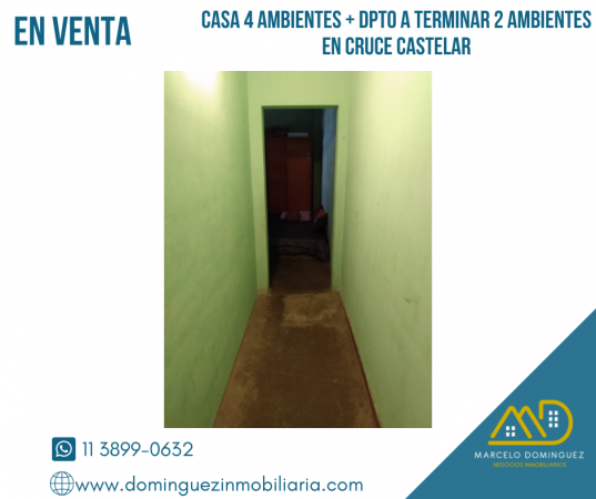 Casa en venta en Cruce Castelar