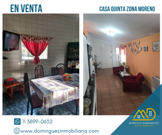 CASA QUINTA EN MORENO EN VENTA