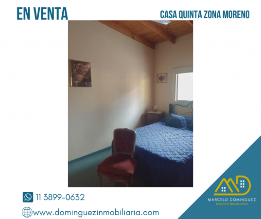 CASA QUINTA EN MORENO EN VENTA