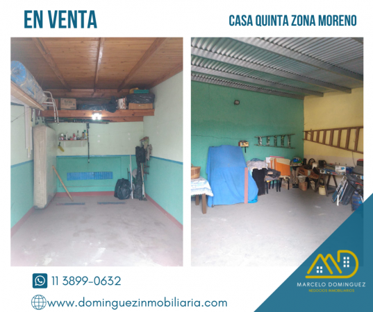 CASA QUINTA EN MORENO EN VENTA