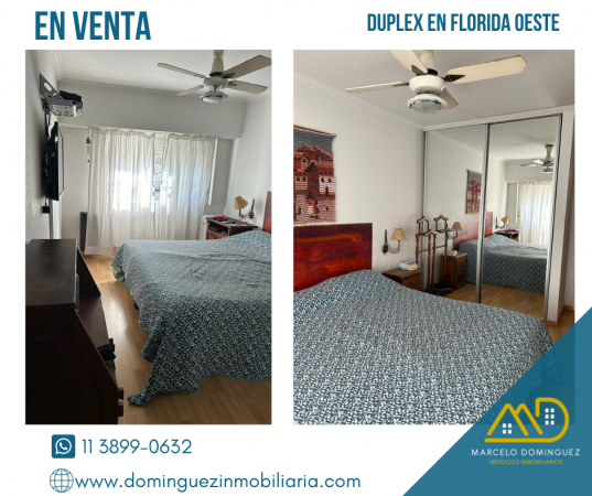 DUPLEX EN VENTA ZONA FLORIDA OESTE