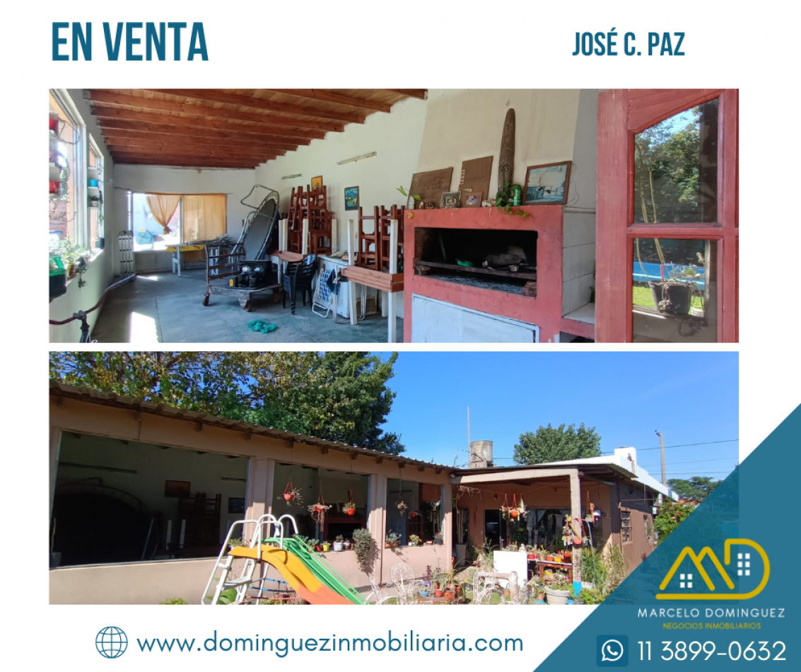 CASA EN VENTA EN JOSE C. PAZ