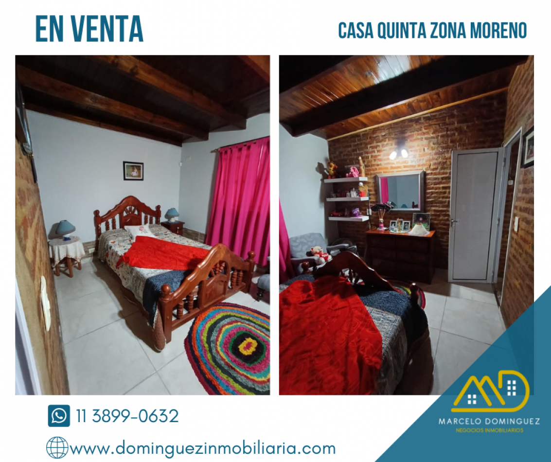 CASA ESTILO QUINTA ZONA MORENO EN VENTA