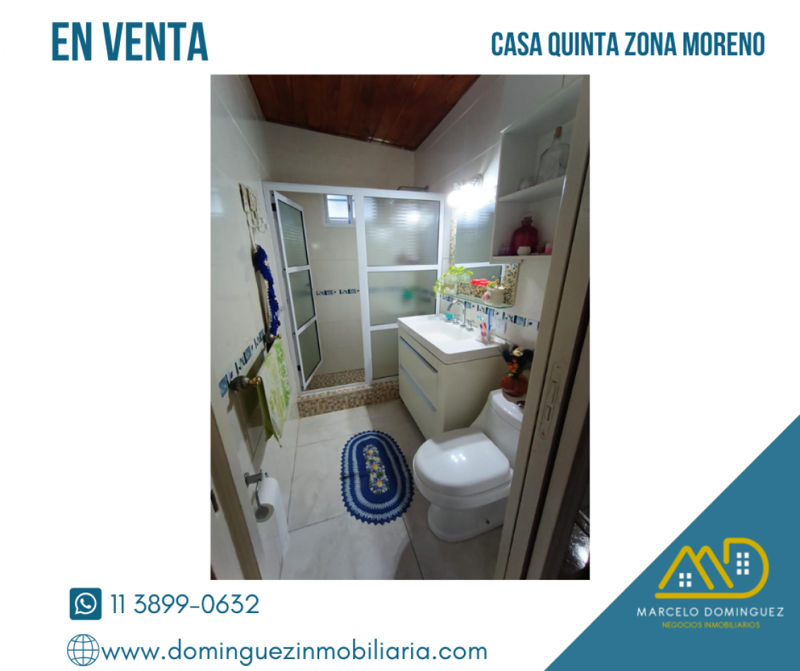 CASA ESTILO QUINTA ZONA MORENO EN VENTA