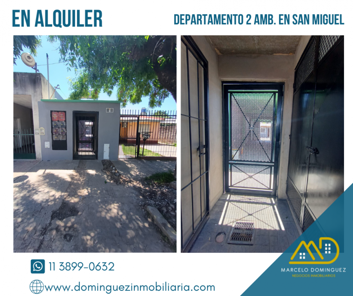 3 DEPARTAMENTOS A ESTRENAR EN ALQUILER - SAN MIGUEL 