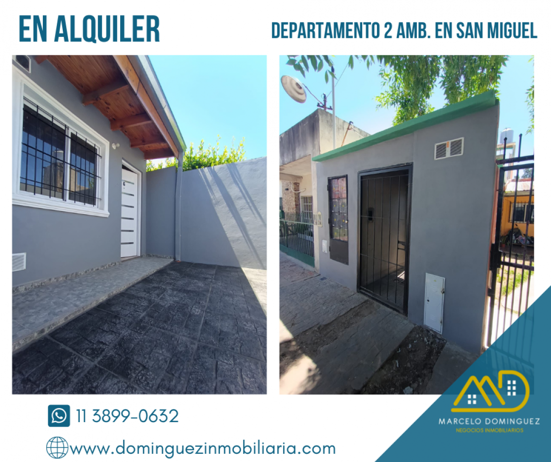 3 DEPARTAMENTOS A ESTRENAR EN ALQUILER - SAN MIGUEL 