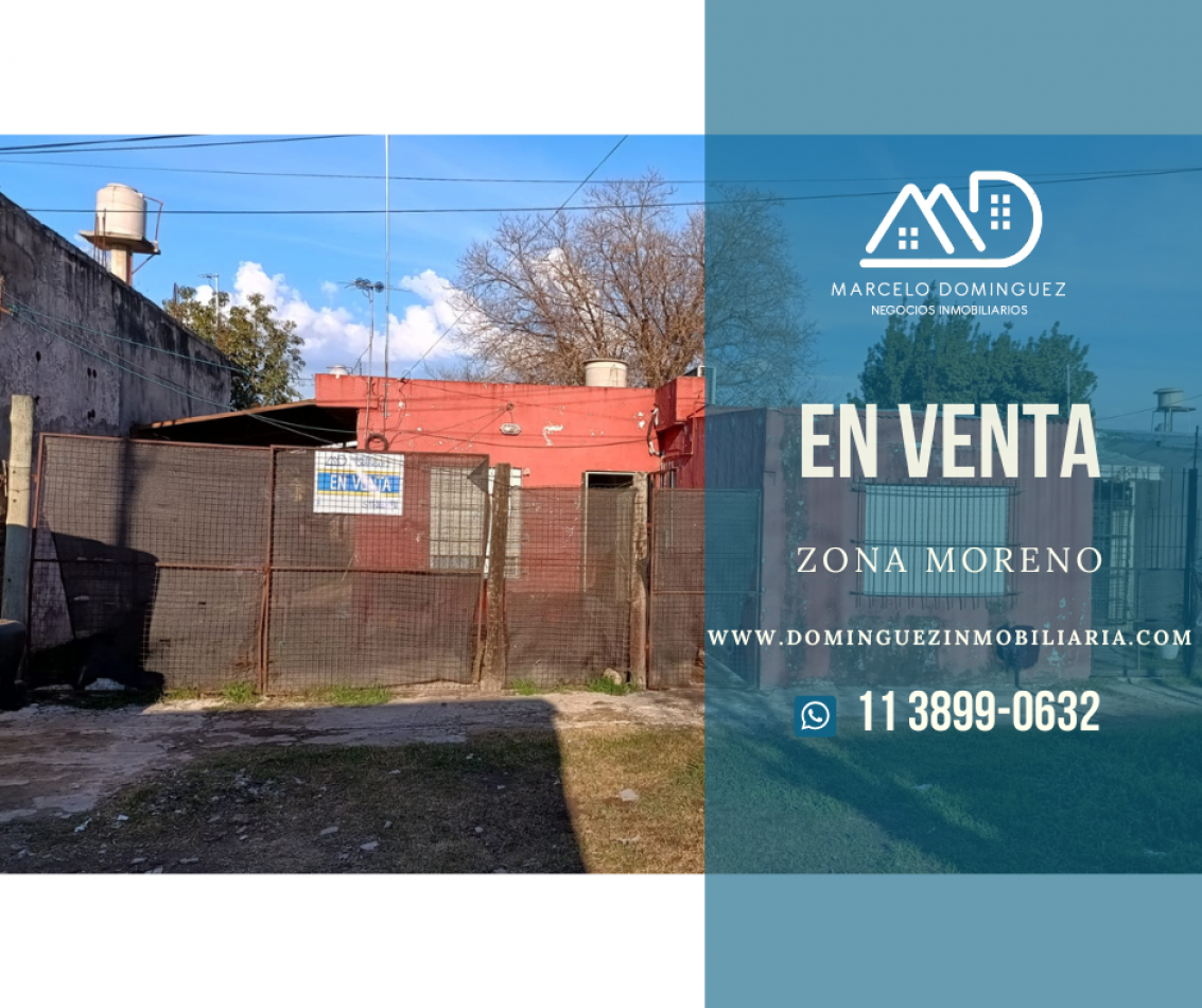 CASA ZONA MORENO EN VENTA 