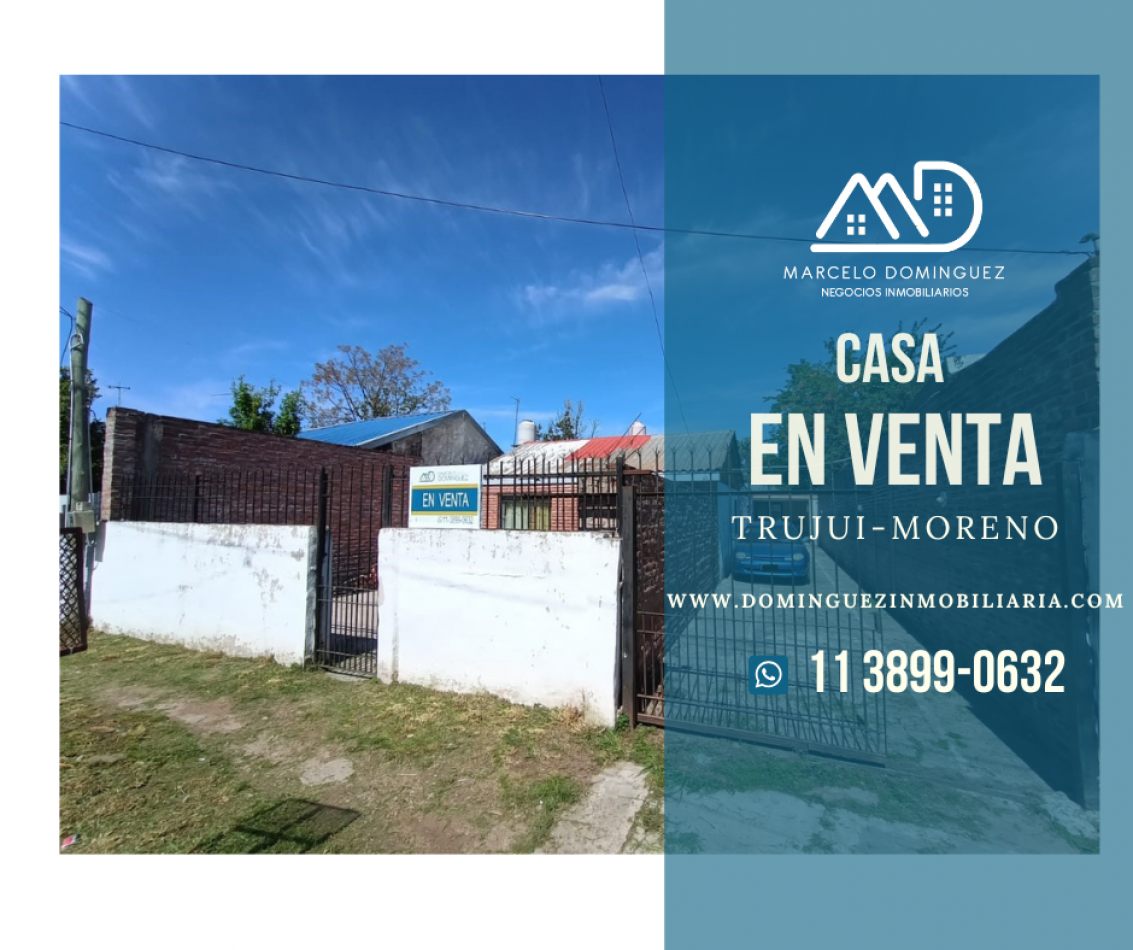 CASA EN VENTA TRUJUI-MORENO