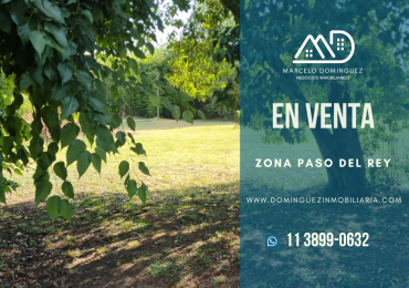 LOTE EN BARRIO PRIVADO - PASO DEL REY